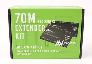 Nuovo AVPro Edge AC-EX70-444-KIT 4K60 4x4x4 kit ricevitore/trasmettitore p485 - Foto 1 di 4