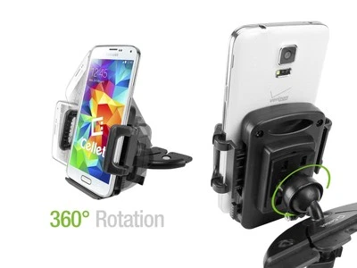 CD Slot Universal Phone Holder Mount for Apple iPhone 7 7Plus, 6 6s Plus 5 5s SE - Image 1 of 4