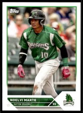 2023 Topps Pro Debut PD78 Noelvi Marte Dayton Dragons Baseball Card