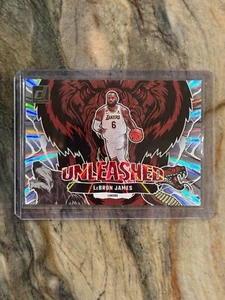 2023-24 Panini Donruss Lebron James #1 Unleashed Laser Holo Lakers /99 - Picture 1 of 2