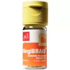 Dux 13210 GingiBraid + geflochtene Einziehschnur Aluminium Kalium 0a #0 fein 72 Zoll - Bild 1 von 1