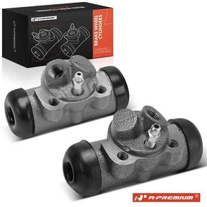 2x Cilindro de rueda de freno de tambor lateral trasero para Jeep CJ5 CJ6 Despachador J-2500 J-2700 - Imagen 1 de 9