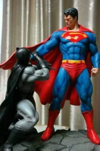 Bat Man VS Super Man Ex Statue Skulptur Kunst/Nt XM SS Prime 1 DC Comics 1:4 - Bild 1 von 9