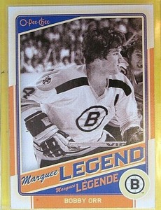 2012  OPC MARQUEE LEGEND  BOBBY ORR  #501  Boston Bruins
