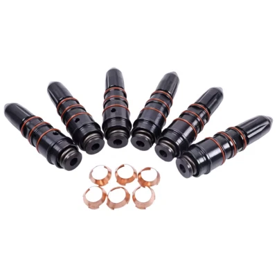 6X Fuel Injector 3054218 3018566 3054213 For Cummins Engine NTC NH N855 NT855 - Image 1 of 4