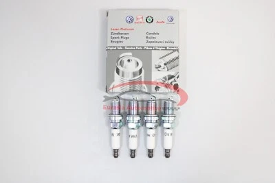 NGK Spark Plugs 4 x 1675 (PFR7S8EG) / 06H905601A For Audi A6 2.0L 2012-2015 Foto 1 de 2