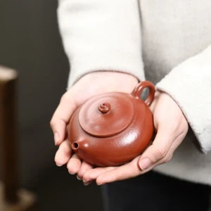 True Yixing Zisha Zhu Clay Tea Pot Marked 150ml Handmade Master Pot Original Ore - Picture 1 of 11