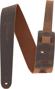 COURROIE CUIR VINTAGE MARRON - MARTIN 18A0065 - Picture 1 of 2