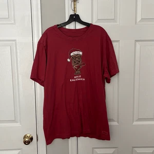 T-shirt grafica natalizia Life is Good "Mele Kalikimaka" taglia XXL - Foto 1 di 4