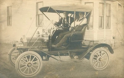 Ford Model T 'Doctors Coupe' Postcard Antique c1910 Real Photo   RPPC  N - Image 1 of 2