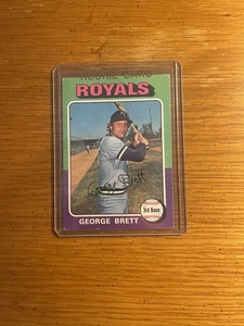 George Brett Royals 1975 Topps Rookie #228 HOF EX or Better BV$250.00 - Picture 1 of 2