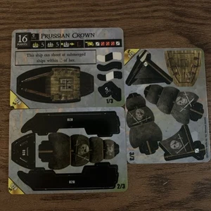 Wizkids Pirates CSG Prussian Crown 028 Mysterious Island unpunched - Picture 1 of 7