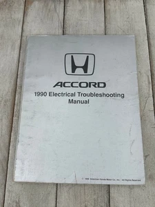1990 Honda Accord Electrical Troubleshooting Repair Shop Service Manual - Picture 1 of 4