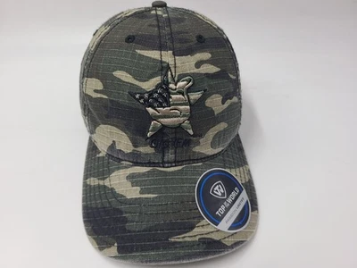 Texas A&M University Aggies Gig Em Camuflaje TOTW Correa Ajustable Sombrero Gorra NCAA Foto 1 de 4