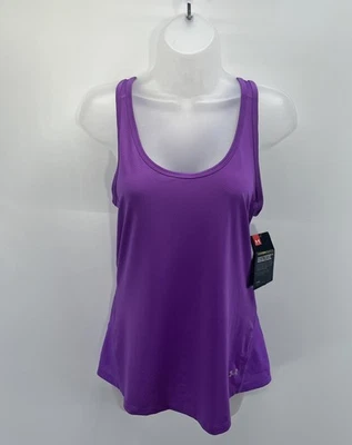 Under Armour Fitted Cool Switch Twist Back Tank Top Size Medium Women’s - Image 1 of 4