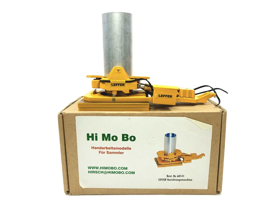 Máquina de tuberías de base Leffer VRM 2000 KL - HiMoBo modelo a escala 1:50 #60141 Foto 1 de 4