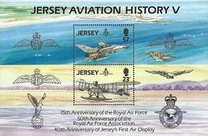 1993 Jersey Sg MS624 Aviation History (5th series) Mini Sheet MNH - Picture 1 of 2