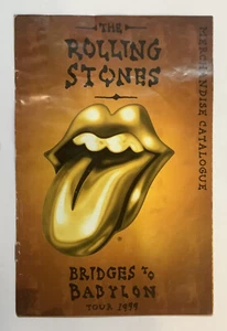 The Rolling Stones- Bridges To Babylon Tour 1999- Merchandise Catalogue - Picture 1 of 6