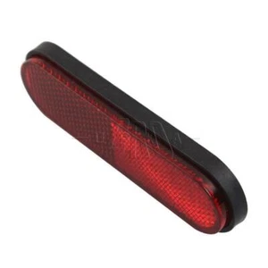 Oval Reflector Reflective Strips Stick For Motorcycle ATV Dirt Bike Car Trailer - Foto 1 di 7