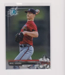 2017 Bowman Chrome Prospects #BCP5 Mike Soroka. Braves - Picture 1 of 1
