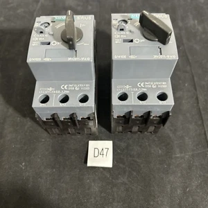 (2) Siemens, 3RV2011-1FA10, CIRCUIT BREAKER NNB Fast Shipping!+ Warranty - Picture 1 of 5
