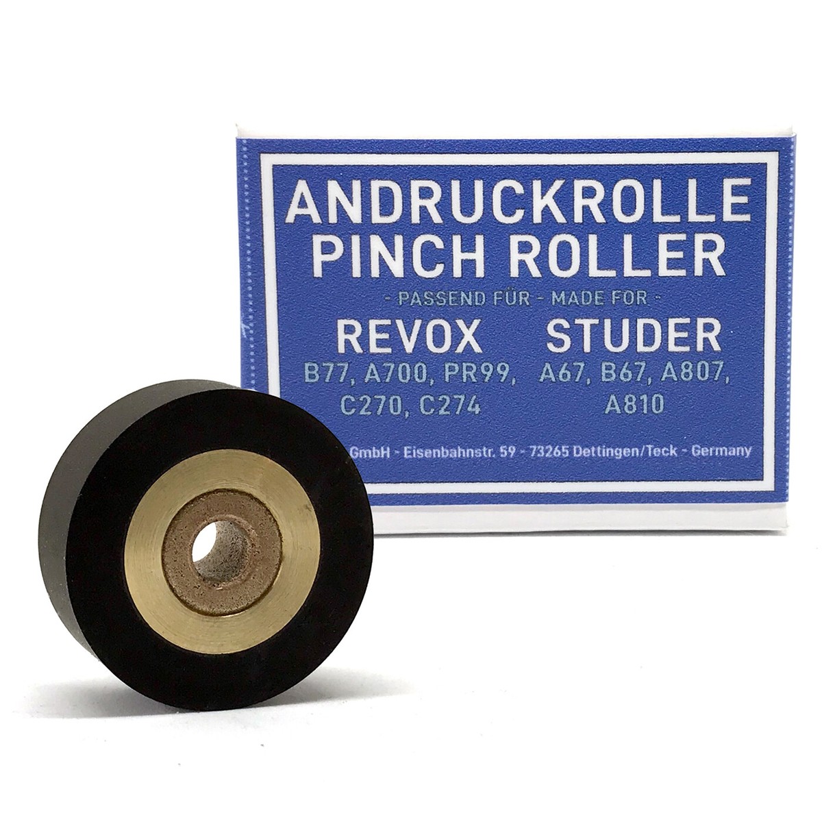 VICASKY Andruckrollen Set - 12 Stück 9mm Für Kassettenrecorder Reparatur