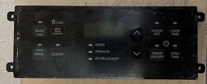 Electrolux Oven 316207502 Electronic Clock Timer, Black Overlay - Picture 1 of 4