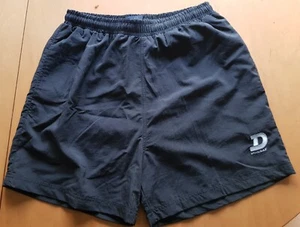 Tennishose Herren Donnay schwarz Größe L Taille 72 cm (Gummi) Länge 43 cm - Bild 1 von 8