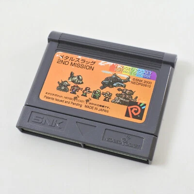 Neo Geo Pocket METAL SLUG 2ND MISSION Cartridge Only SNK 1776 np - Image 1 of 4