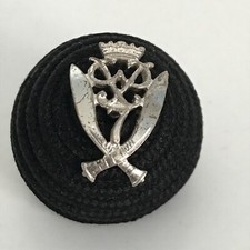 The 7th Duke of Edinburghs Own Gurkha Rifles Officer's Cap Boss badge c.WW2