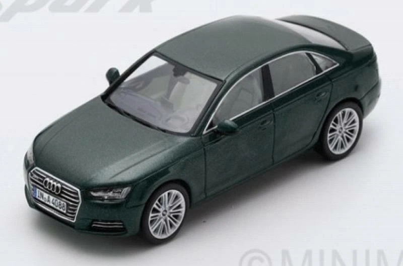 Audi A4 2016 Gotland Green 1:43 SPARK S8153 - Immagine 1 di 1