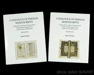 BOOK SET Catalog of Persian Manuscripts codices Arabic illumination IRMELI PERHO - Picture 1 of 11