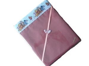 Handmade Baby bedding Pr Terracota Flat Sheets & Winnie the Pooh & Friends Satin - Picture 1 of 1