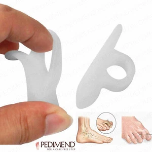 PEDIMEND™ Silicone Gel Single Loop Hammer Toe Straightener for Overlapping Toes - Picture 1 of 12