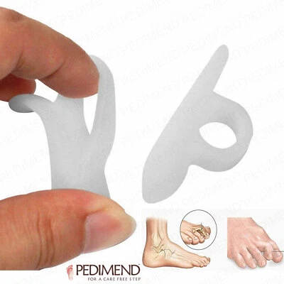 PEDIMEND™ PEDIMEND Silikon Gel Single Loop Hammer Zehenglätter für überlappende Zehen
