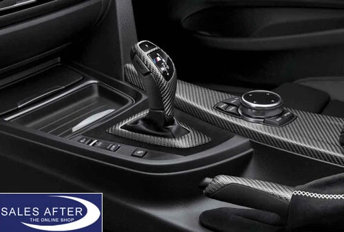 Original BMW M Performance F30 F31 F32 F33 F36 Blende Gangwahlschalter Carbon - Bild 1 von 1