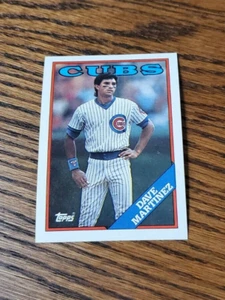 Dave Martinez 1988 Topps RC #439 - Picture 1 of 2