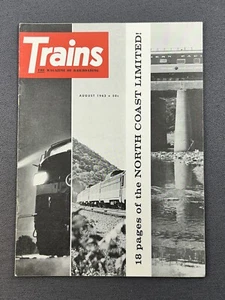 Trains - Aug 1963 - North Coast Limited, On The Sante Fe Trail - Picture 1 of 2