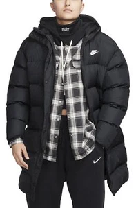 Nike Sportswear Metro Puffer Womens Therma-FIT Loose Hooded Parka (Black) FD8272 - Picture 1 of 8