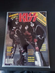 Grooves Magazine 1978 KISS collectors edition with poster See Images For Grade - Picture 1 of 14