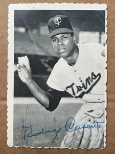 1969 TOPPS BASEBALL DECKLE - ROD CAREW #12 - HOF - Foto 1 di 2