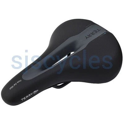 SILLA DE MONTAR PARA HOMBRE TERRY FISIO GEL MAX COMFORT - NEGRA Foto 1 de 4