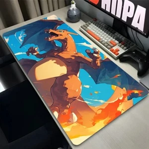 Pokémon PC Keyboard Deskmat Mousepad TCG Locked Edge Playmat 60cm x 30cm - Picture 1 of 5
