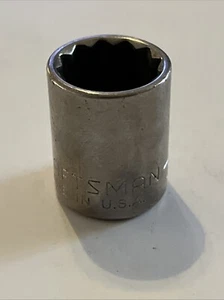 Craftsman USA 9/16" 12 Point 3/8" Drive Shallow Socket 44334 Inverted G - Bild 1 von 7