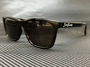 SAINT LAURENT SL318/F 001 Black Square 56 mm Men's Sunglasses