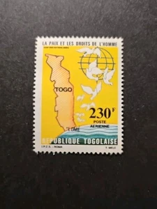 Francobollo Togo Diritti Di Uomini Posta Aerea N° 534 Nuovo Lusso MNH 1985 - Foto 1 di 2