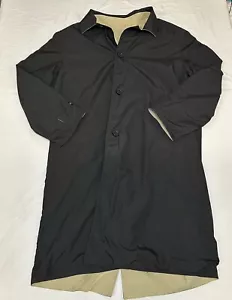 Trench Coat Vintage Reversible Size 44R - Picture 1 of 13