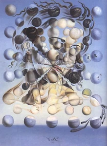 Salvador Dali - Galatea der Sphären Druck Poster Giclée - Bild 1 von 1