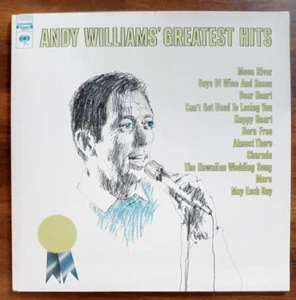 Andy Williams Greatest Hits Vintage Vinyl LP Record Album & Record Sleeve - Foto 1 di 10