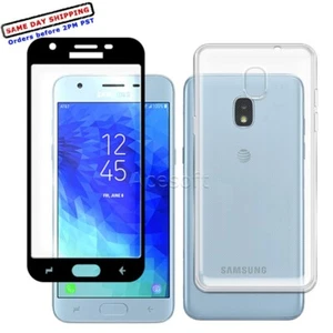 Displayschutzfolie Stoßdämpfend Hülle f Samsung Galaxy J3 2018 SM-J337A Handy - Bild 1 von 1
